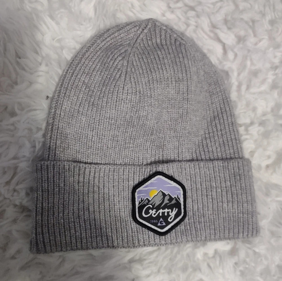 Getty Gray Knit Beanie - Picture 2 of 5